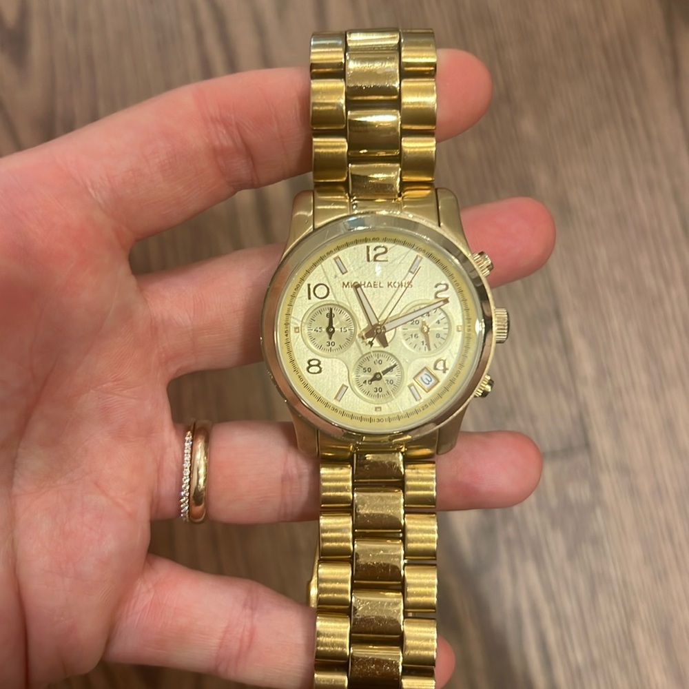 Michael Kors gold watch